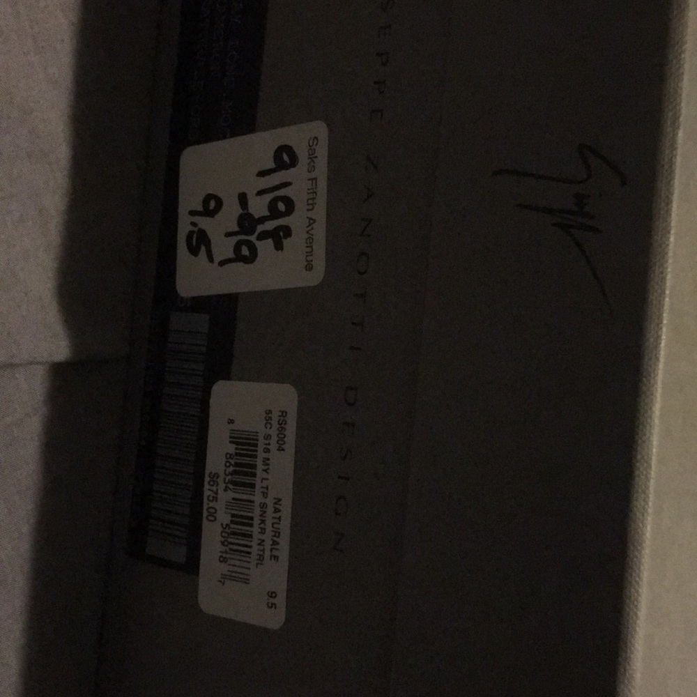 Giuseppe zanotti shoe sneakers - Picture 4 of 5